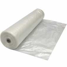 Poly Cover Clear Vapor Barrier Plastic Sheeting - 4 mil - 32' x 100'