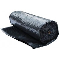 Poly Cover Black Vapor Barrier Plastic Sheeting - 2 mil