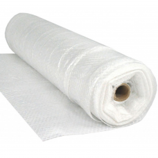 Dura Skrim 6mil String Reinforced White Plastic Sheeting - 20' Wide